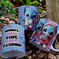 Arquivo Digital Arte Caneca Namorados Stitch e Angel - Thumbnail 4