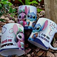 Arquivo Digital Arte Caneca Namorados Stitch e Angel - Thumbnail 9