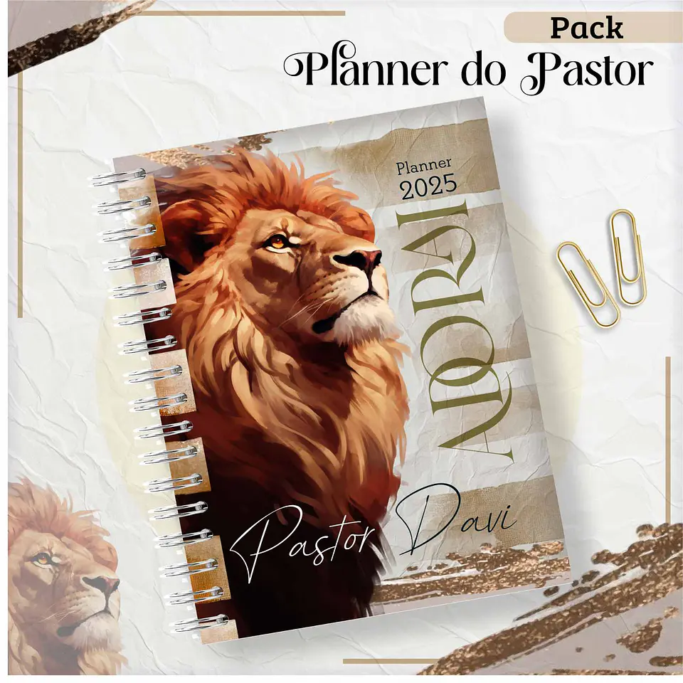 Arquivo Digital Planner do Pastor 1