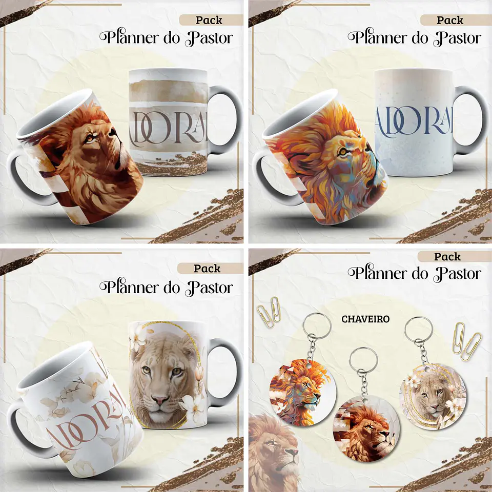 Arquivo Digital Planner do Pastor 3