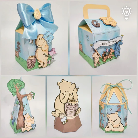 Kit Festa Ursinho Pooh