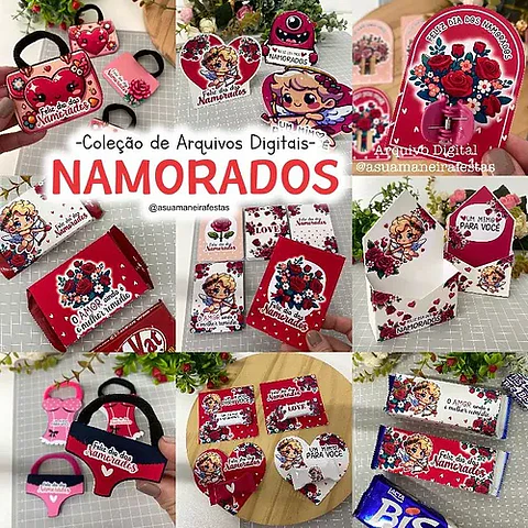 Coleção de Arquivos Digitais Namorados