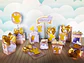 Kit Batizado Dourado Arquivo de corte - Thumbnail 1