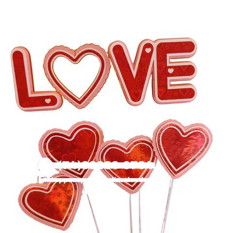 Arquivo Dia dos Namorados Topo de Bolo Love