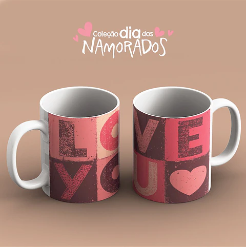 Arquivo Sublimação Pack Dia dos Namorados