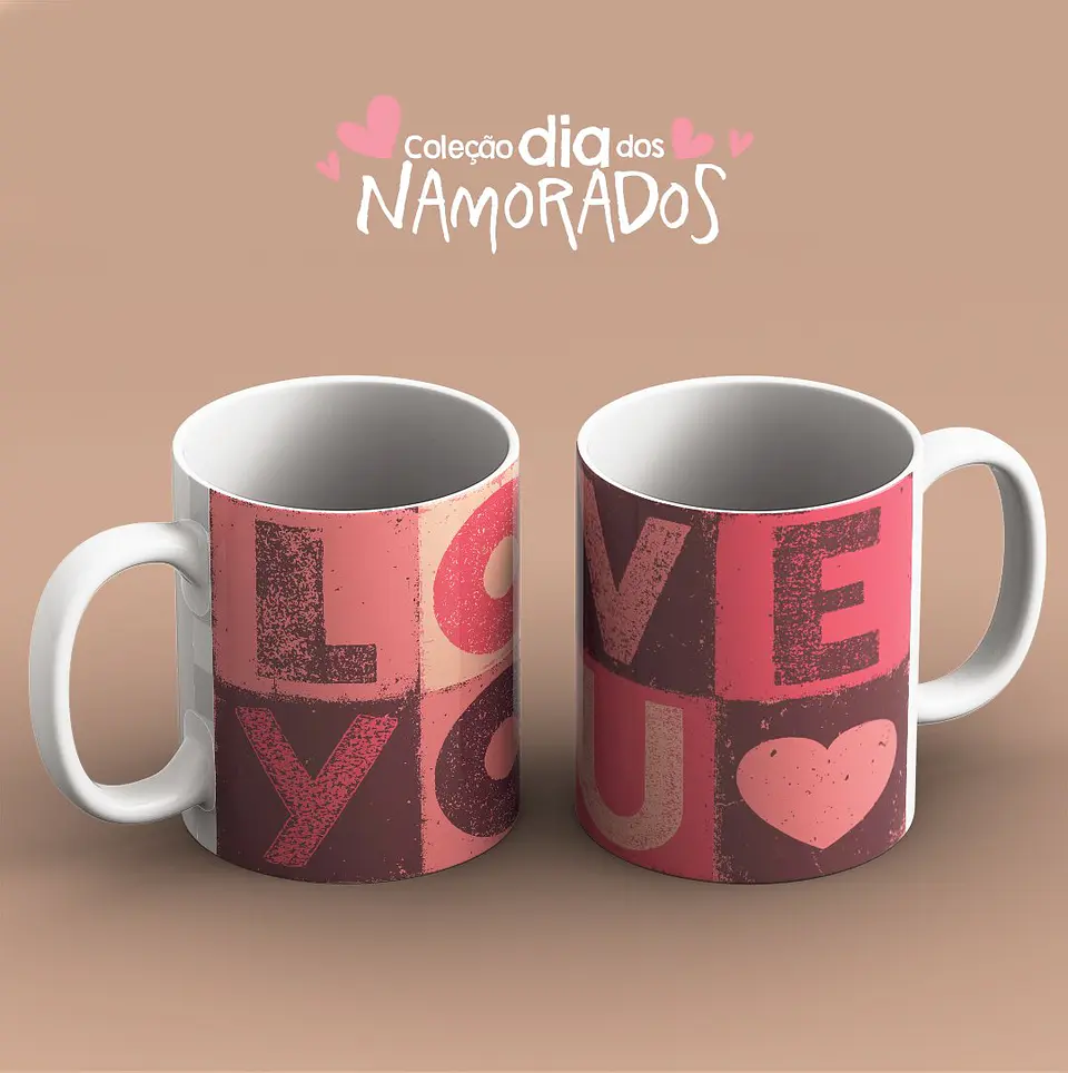 Arquivo Sublimação Pack Dia dos Namorados 1