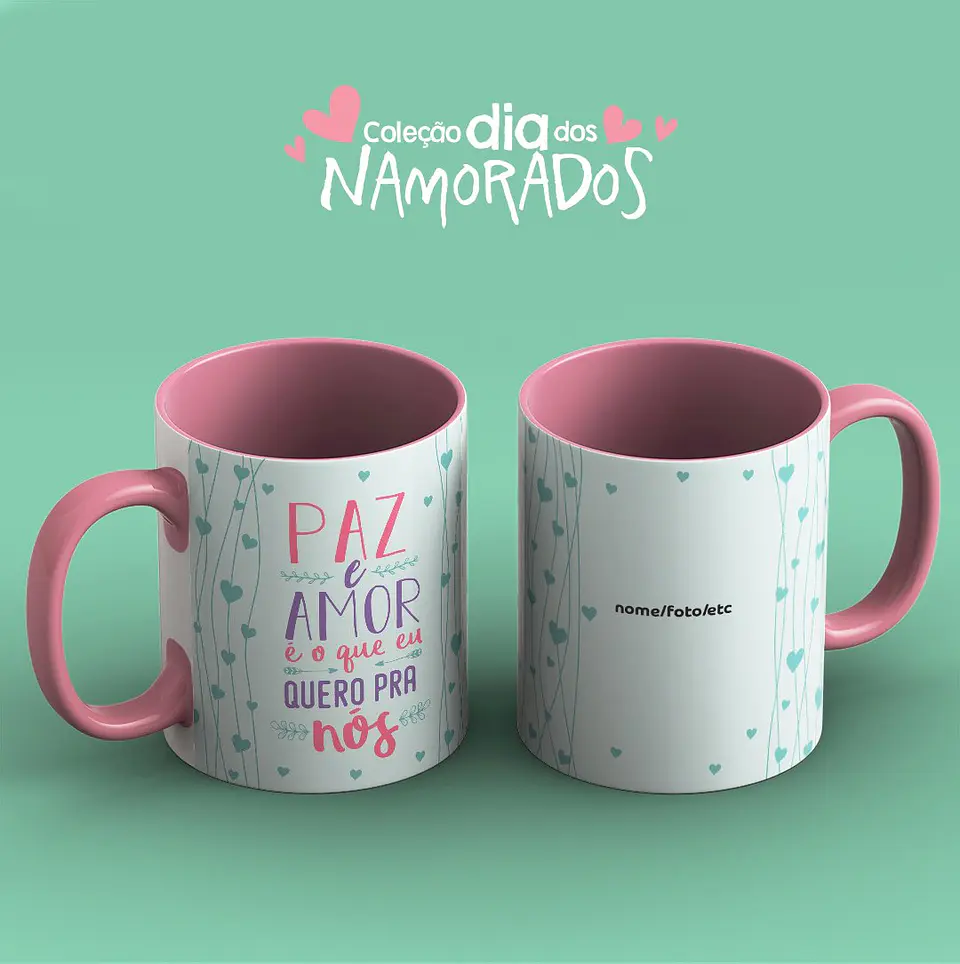 Arquivo Sublimação Pack Dia dos Namorados 5
