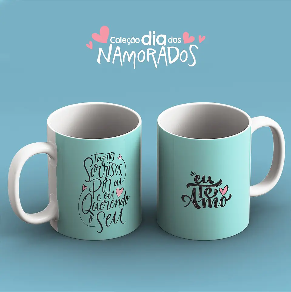 Arquivo Sublimação Pack Dia dos Namorados 9
