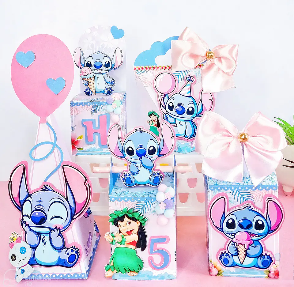Arquivo de Corte Kit Lilo & Stitch 1