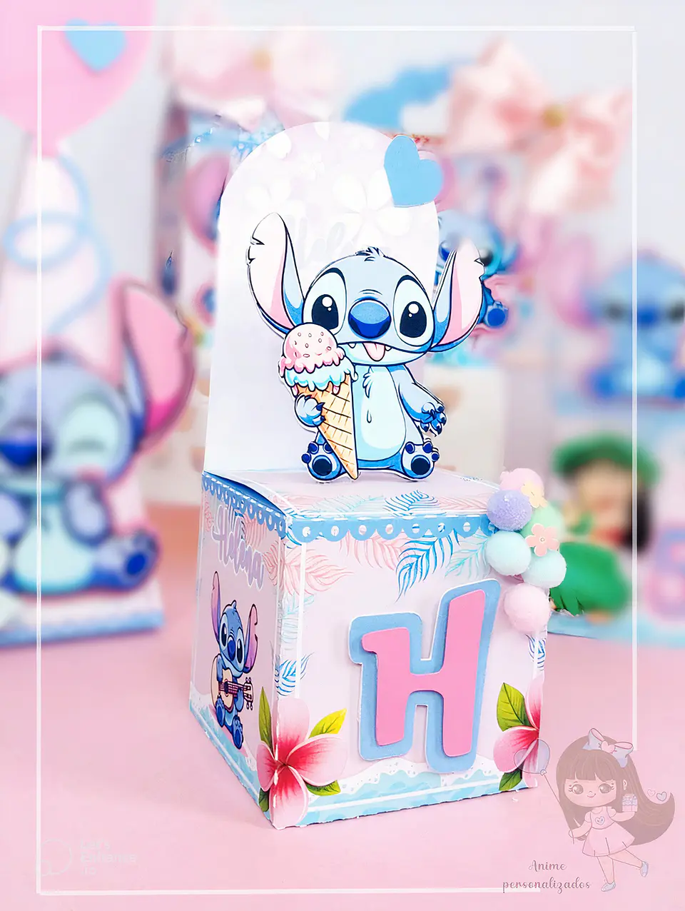 Arquivo de Corte Kit Lilo & Stitch 3