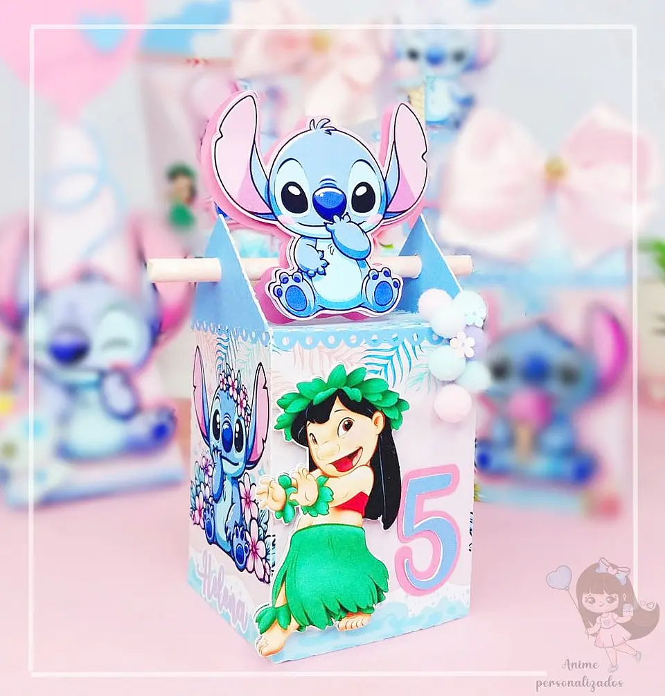 Arquivo de Corte Kit Lilo & Stitch 7