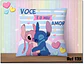 Arquivo Digital Kit Almofadas Stitch Namorados - Thumbnail 5