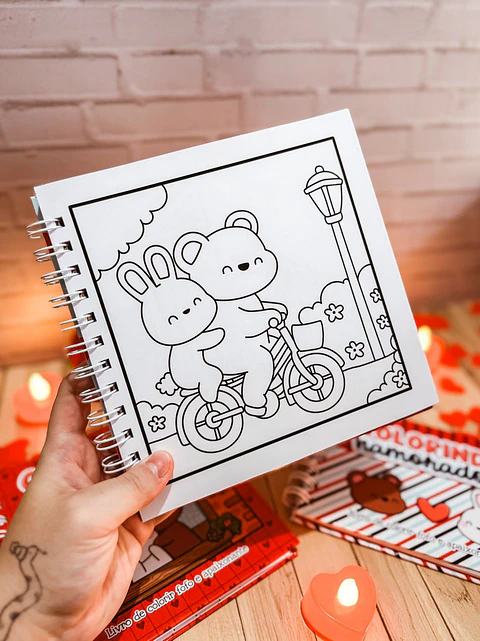 Arquivo Digital Livro de Colorir Colorindo Namorados