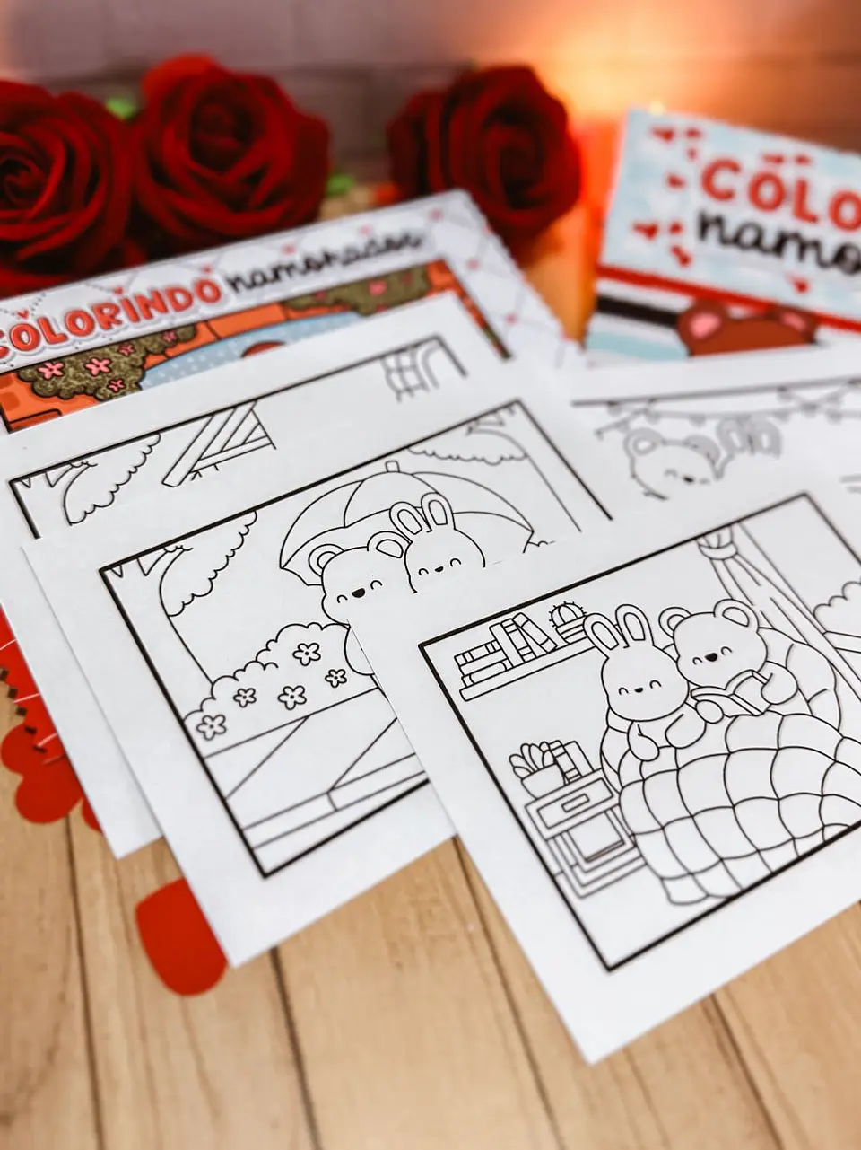 Arquivo Digital Livro de Colorir Colorindo Namorados 8