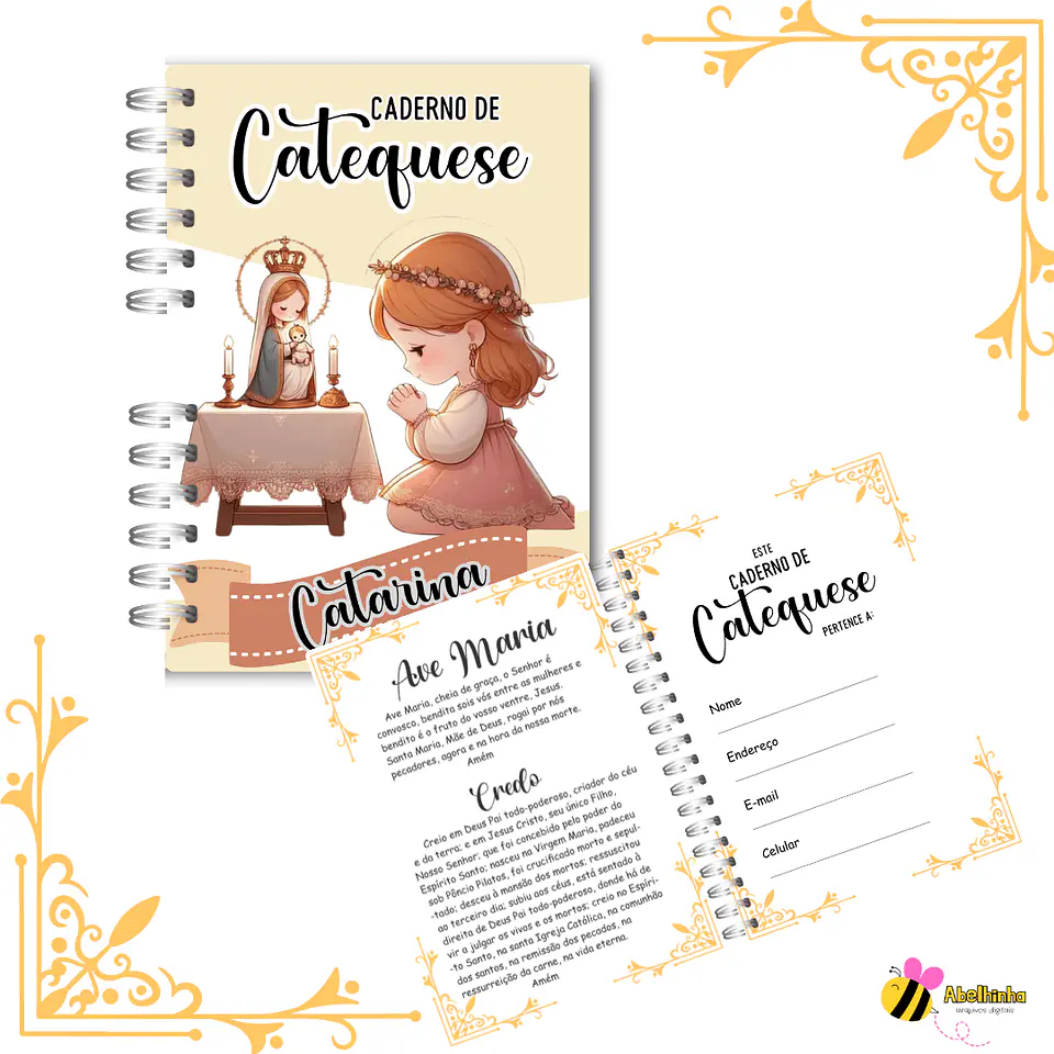 Arquivo Digital Caderno de Catequese 1