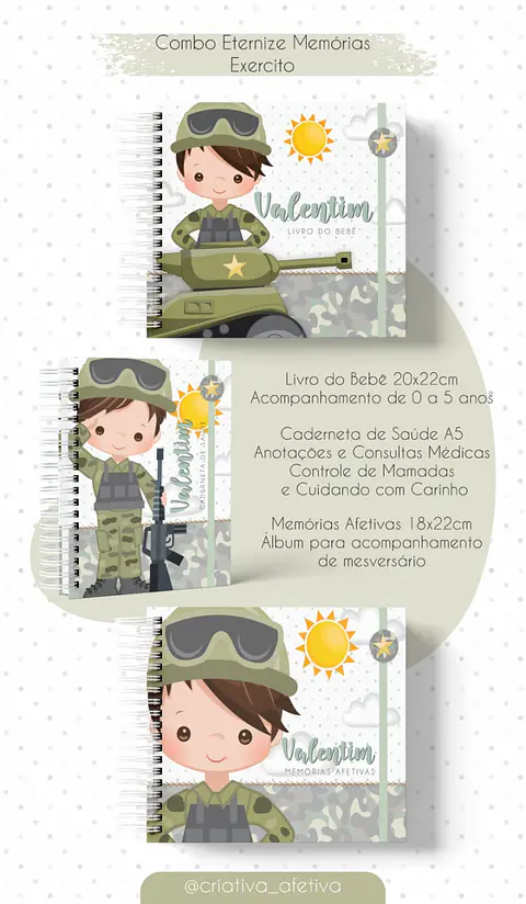 Arquivo Digital Caderneta Livro do Bebe Exercido