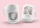 Arquivos Digitais Alfabeto Vitral Floral - Thumbnail 2