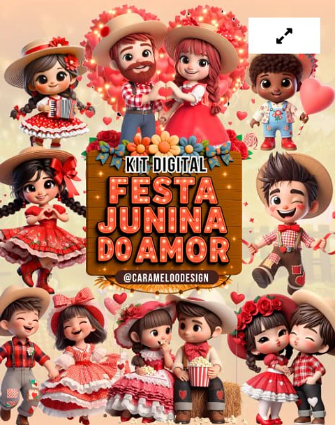 Arquivo Digital Kit Digital Festa Junina do Amor