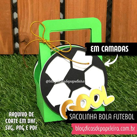 Arquivo de Corte Sacolinha Bola
