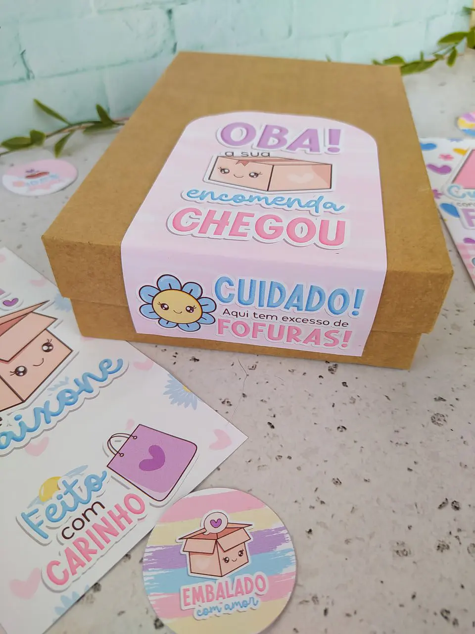 Arquivo de Corte Kit Embalagens Fofas 10