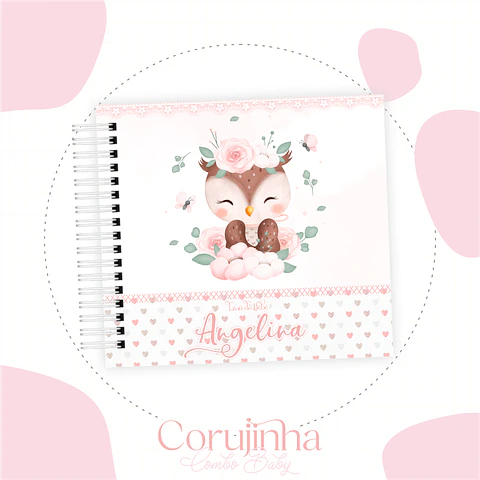 Arquivo Caderneta E Livro Bebe Corujinha