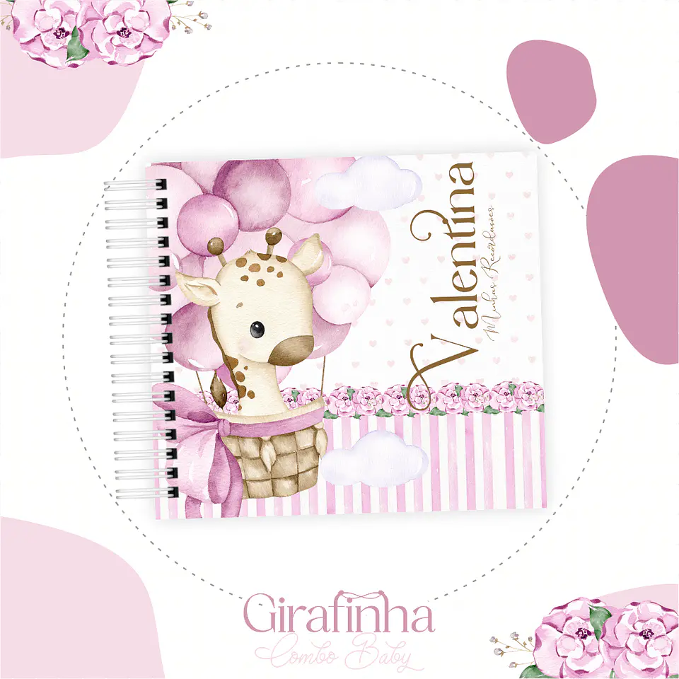 Arquivo Caderneta E Livro Bebe Girafinha Baloeira 2