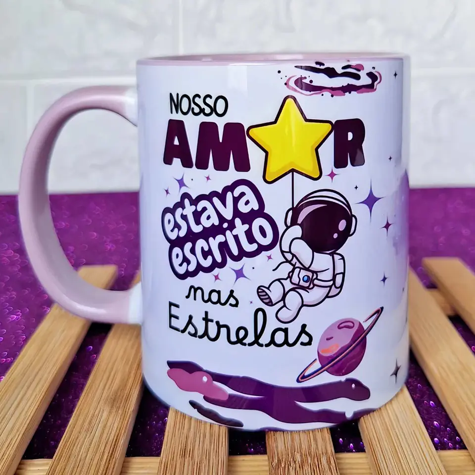 Sublimação Dia dos Namorados Arte Caneca 1