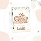 Arquivo Caderneta E Livro Bebe Safari Menina - Thumbnail 1