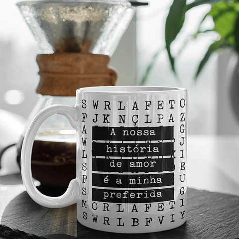 Arquivo Sublimação Arte Caneca Dia dos Namorados