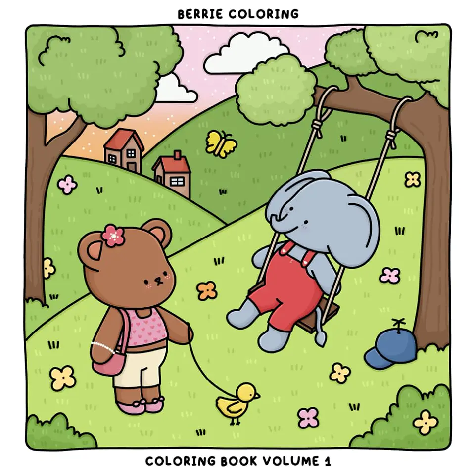 Arquivo Digital Livro de Colorir Berrie 1