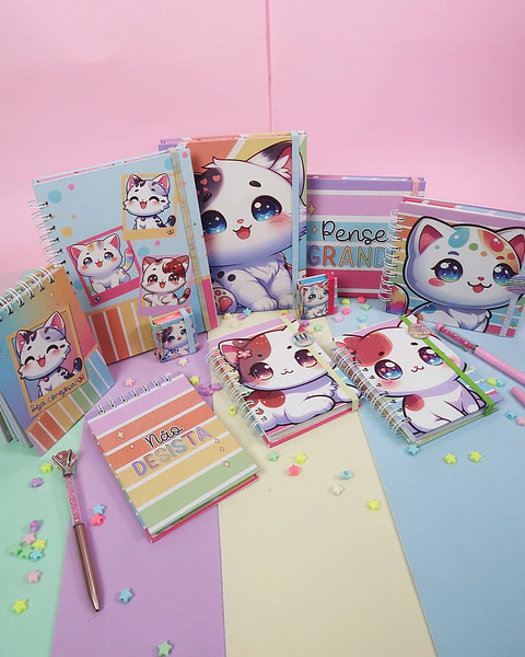 Arquivo Digital Pack de Capas Gatinhos