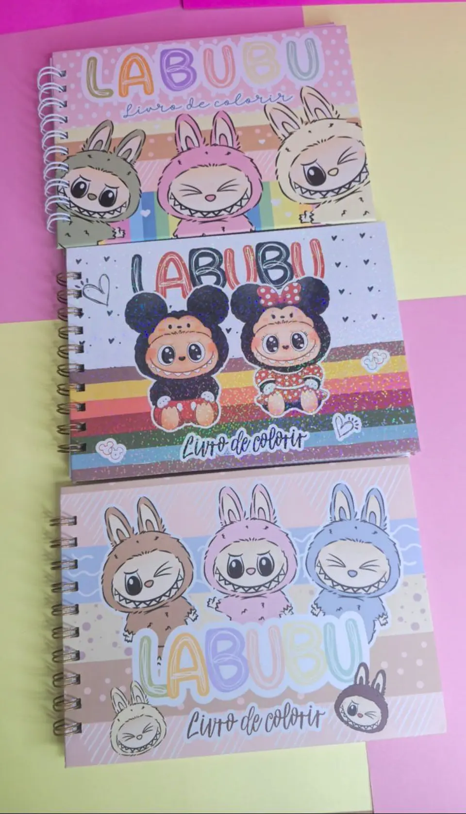 Arquivo Digital Livro de Colorir Labubu 5