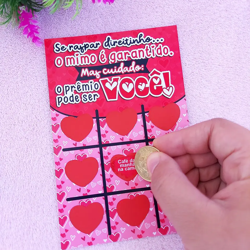 Arquivo de Corte Dia dos Namorados Card Raspadinha 1