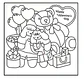 Arquivo Digital Livro de Colorir Amigos Ursos Cor do Amor - Thumbnail 3