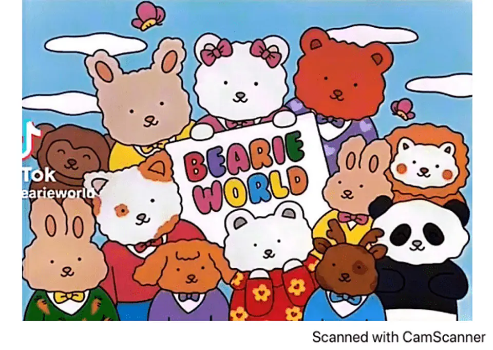 Arquivo Digital Livro de Colorir Mundo de Bearie 1
