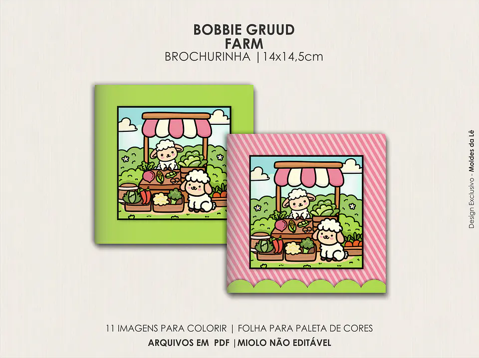 Arquivo Digital Livro de Colorir Cozy Farm 2