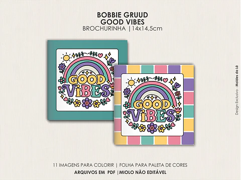Arquivo Digital Livro de Colorir Borbie Gruud Good