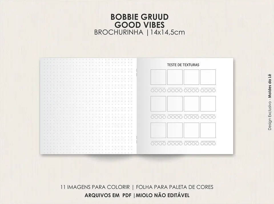 Arquivo Digital Livro de Colorir Borbie Gruud Good 5