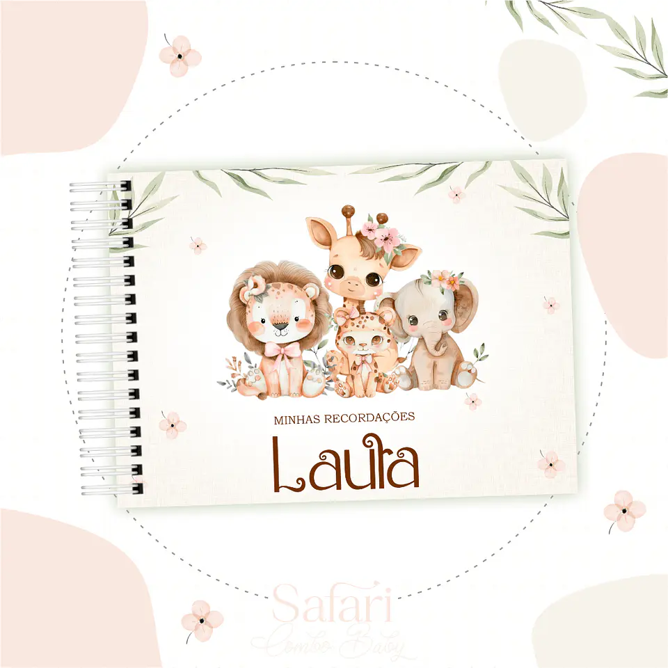 Kit Maternidade Safari Menina 2