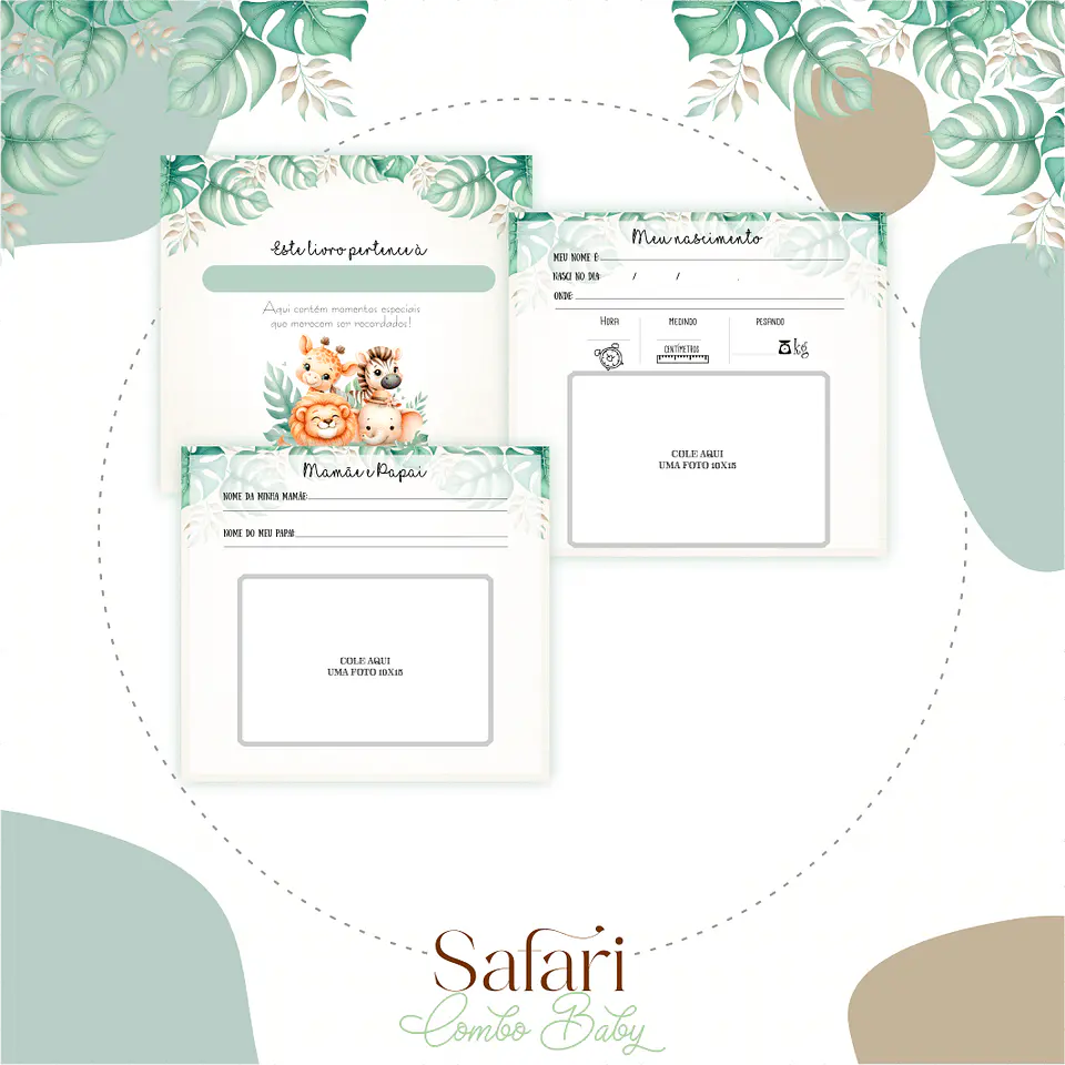 Safari Menino – Kit Maternidade 4