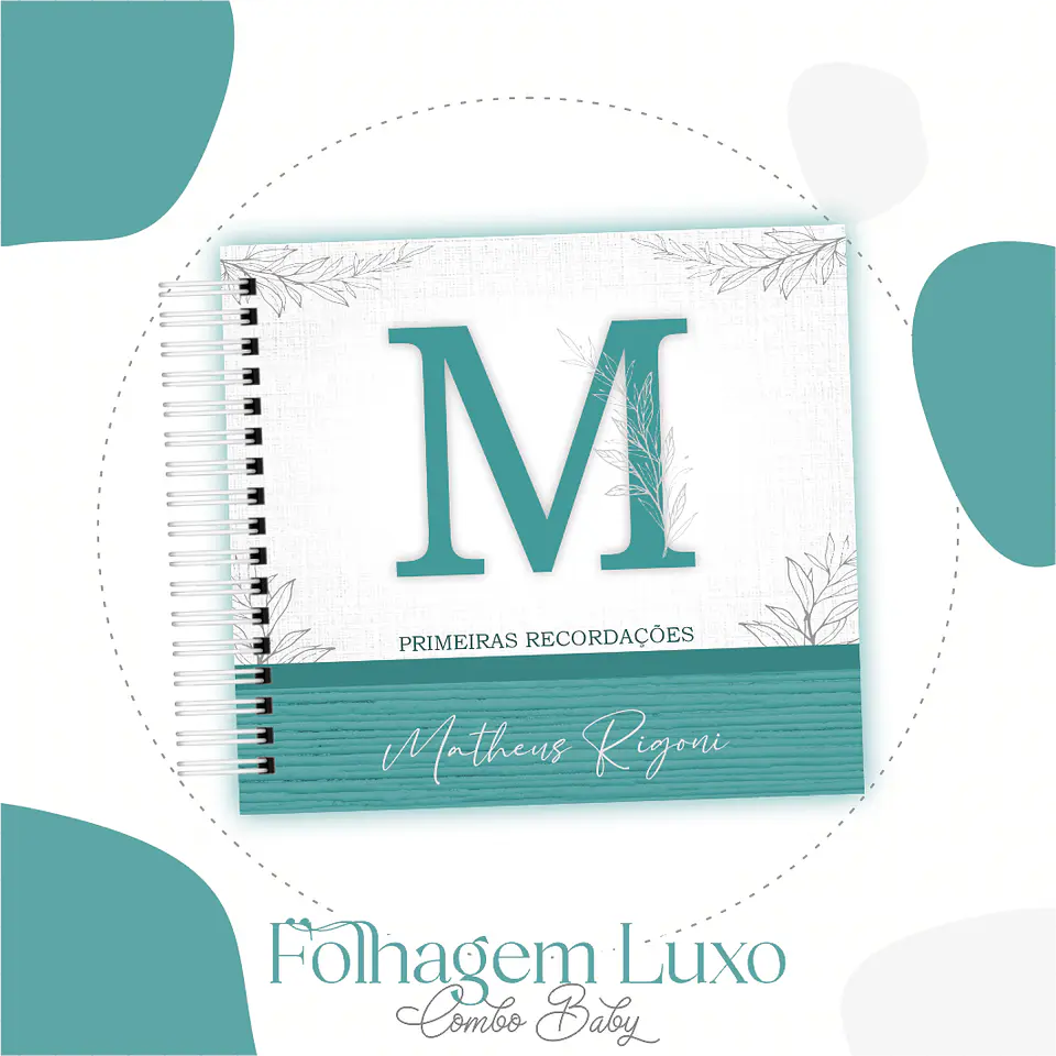 Folhagem Chick Caderneta e Livro do Bebê 3