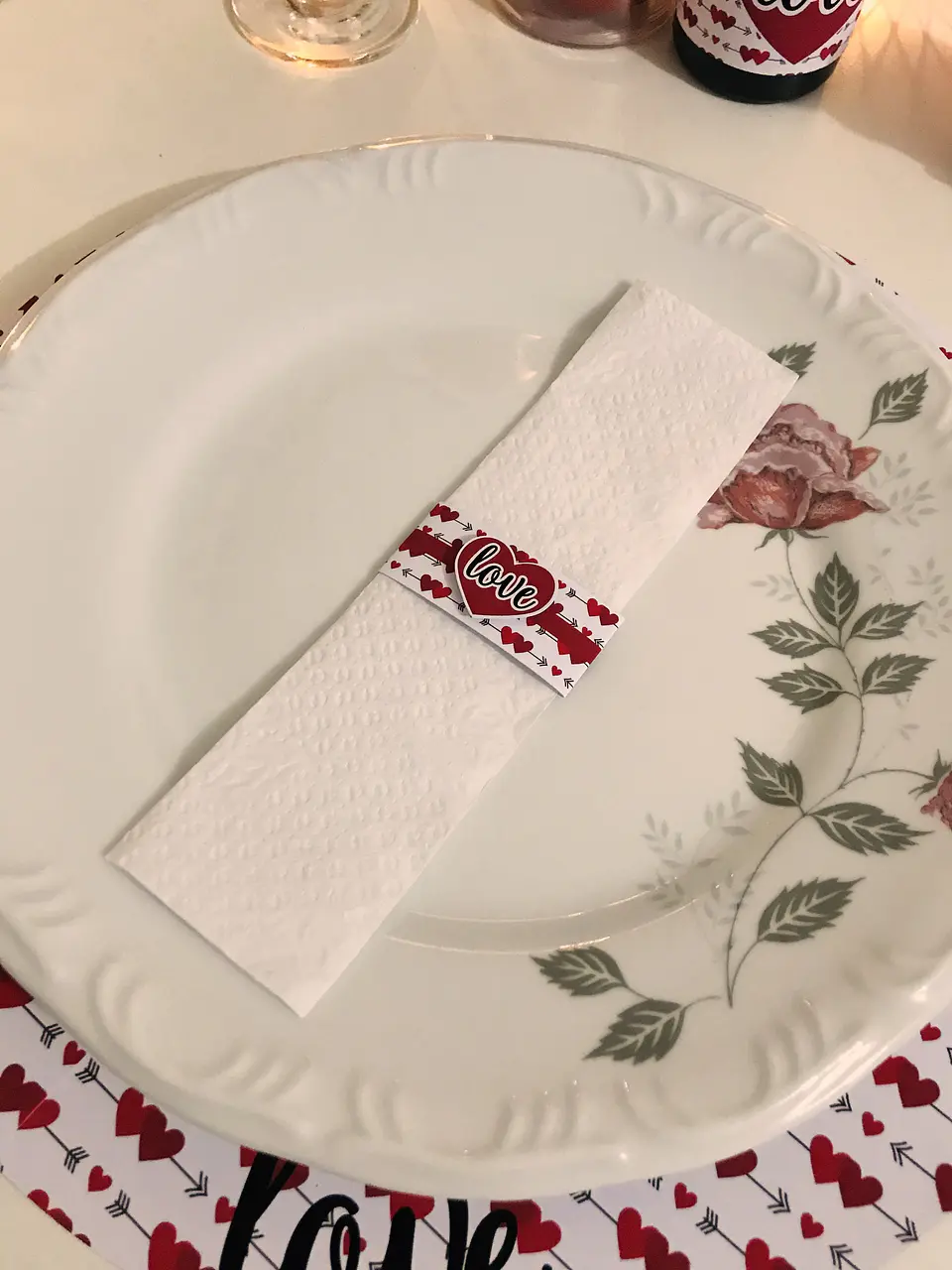 Arquivo de Corte Dia dos Namorados Kit Jantar Romântico 4