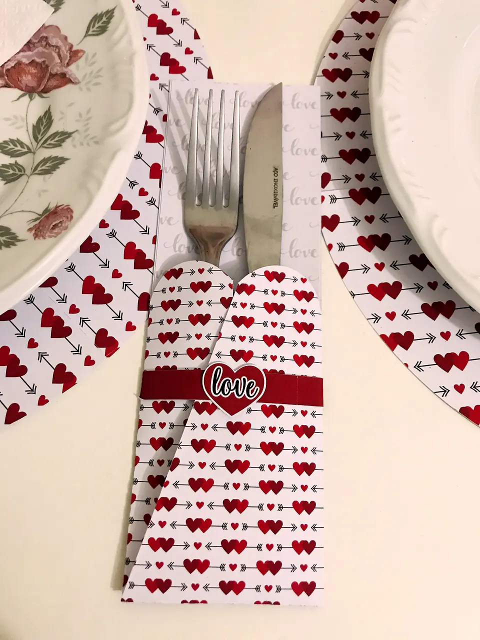 Arquivo de Corte Dia dos Namorados Kit Jantar Romântico 5