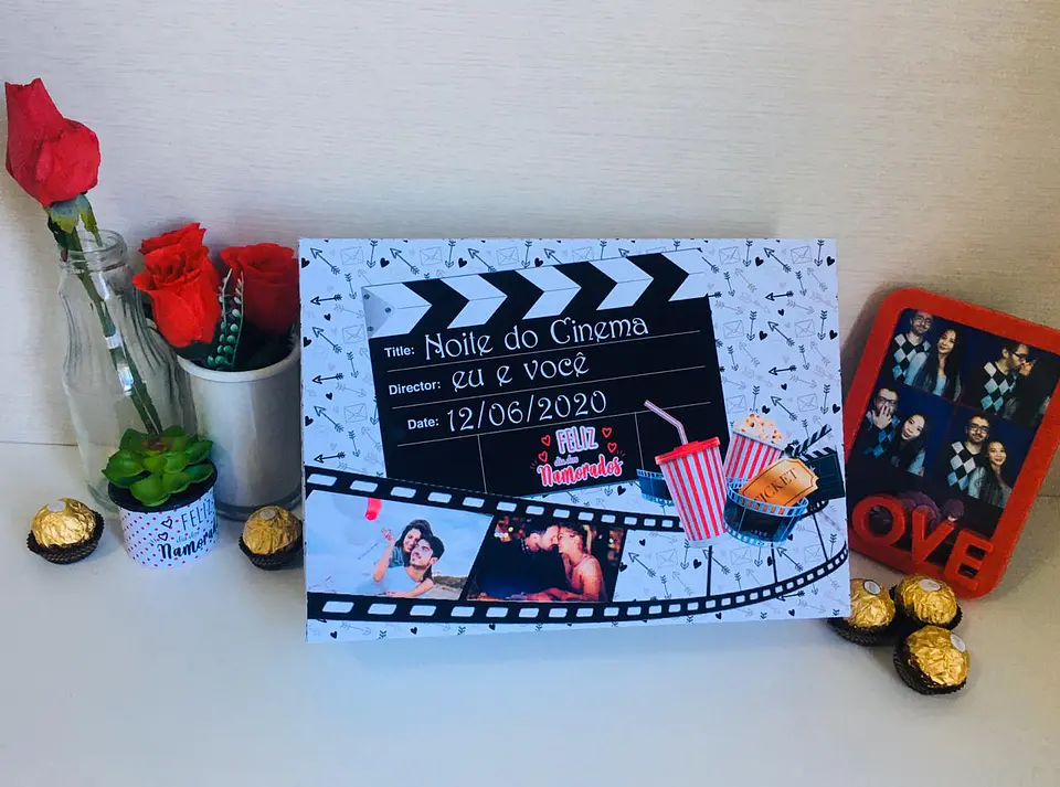 Arquivo de Corte Dia dos Namorados Kit Cinema 3