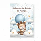 Arquivo Encadernação Baby Ursinho Aviador - Thumbnail 4