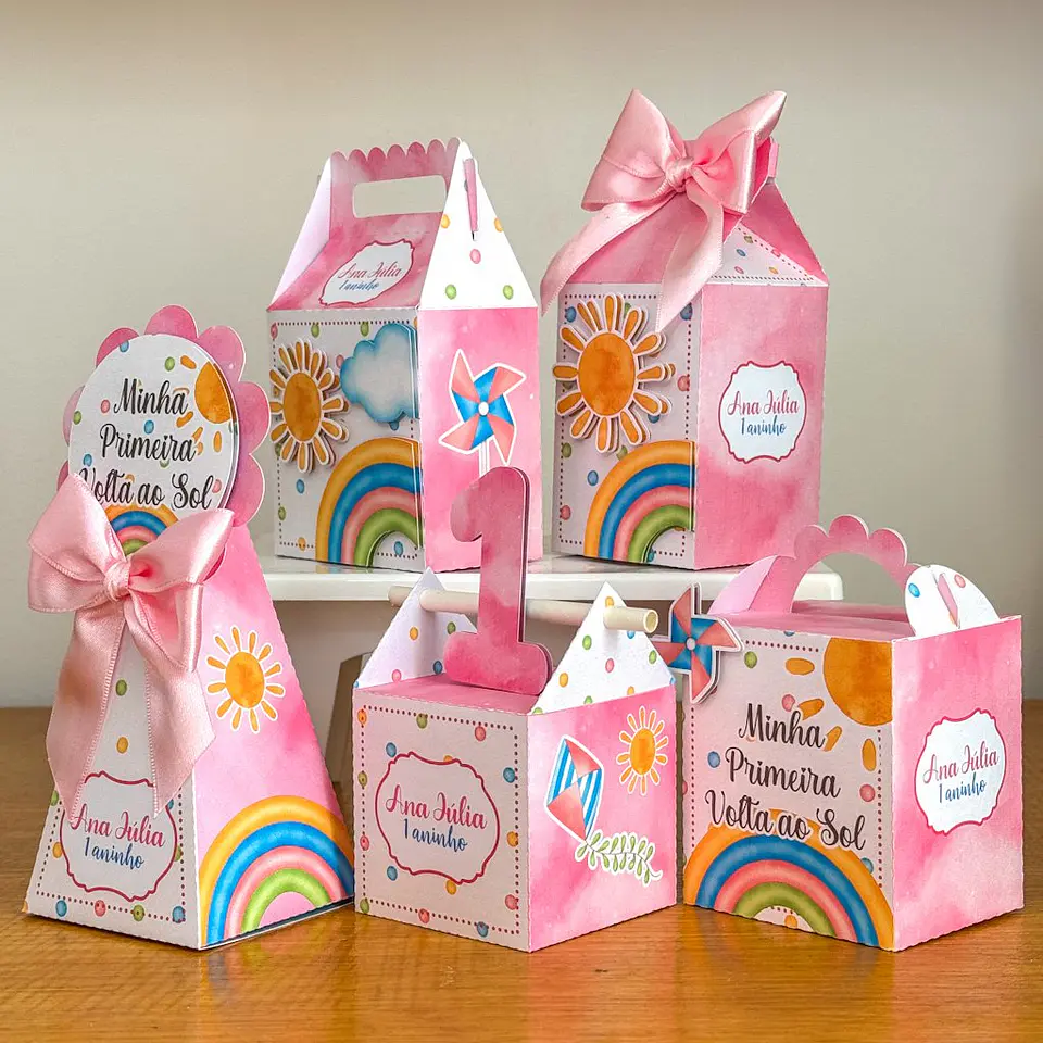 Arquivo de Corte Primeira Volta ao Sol Kit Festa 2