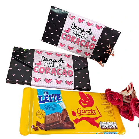 Arquivo de Corte Caixa Chocolate  Dia dos Namorados