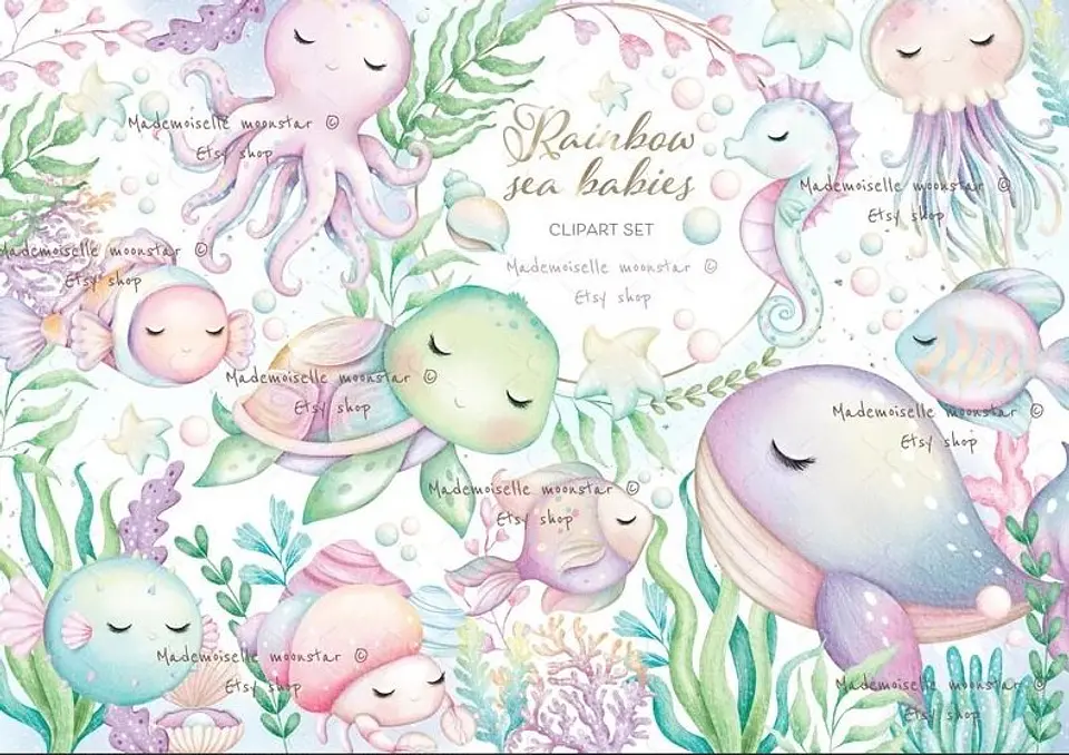 Fundo do Mar Baby Kit Digital 1