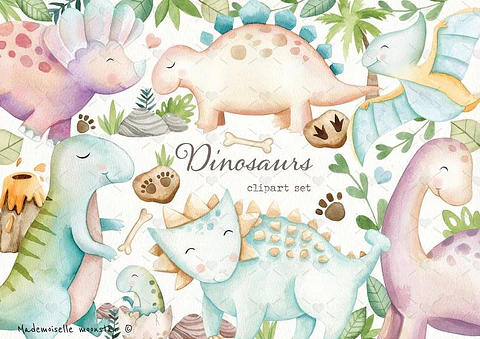 Kit Digital Dinossauros