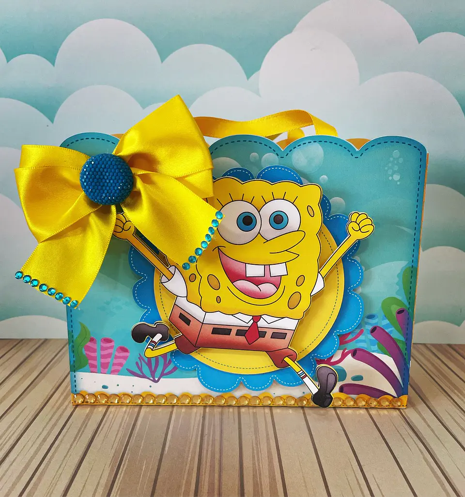 Arquivo de Corte Kit Bob Esponja 3